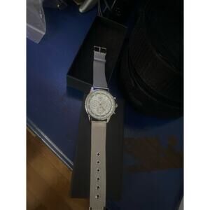 Men Silver Watch (Adjustable)